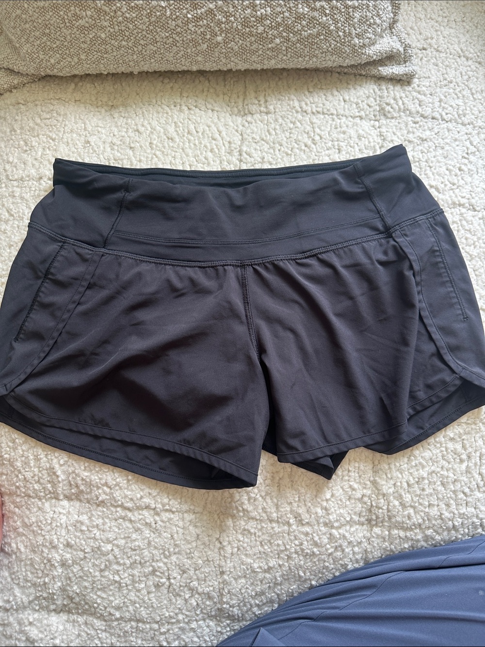 lululemon athletica Dark Charcoal Athletic Shorts